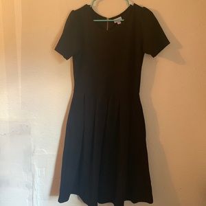 Lularoe Amelia black dress. Size medium.